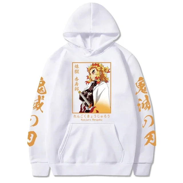 2025 Harajuku Demon Slayer Hoodie Kamado Nezuko Graphic Print Women Sweatshirts