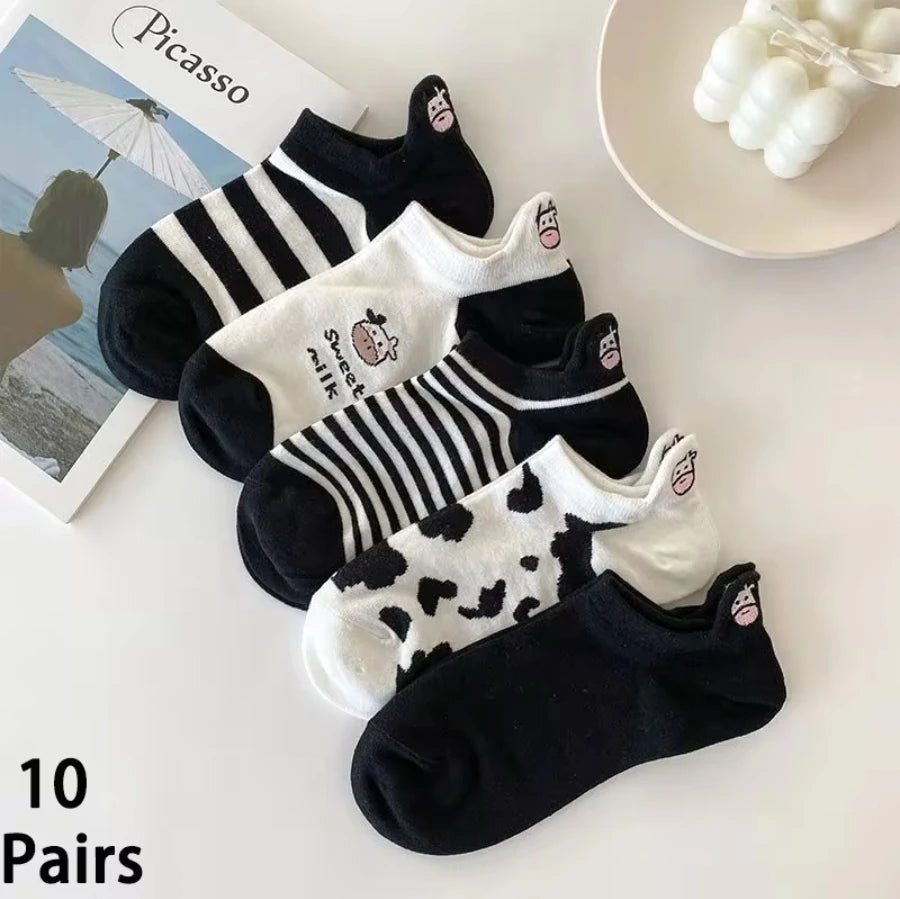 5 Pairs Of Socks, Autumn And Winter Athletic Socks, Sports Trend Socks