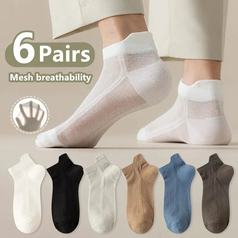 Men's Fashion Cotton Breathable Comfortable Ankle Socks