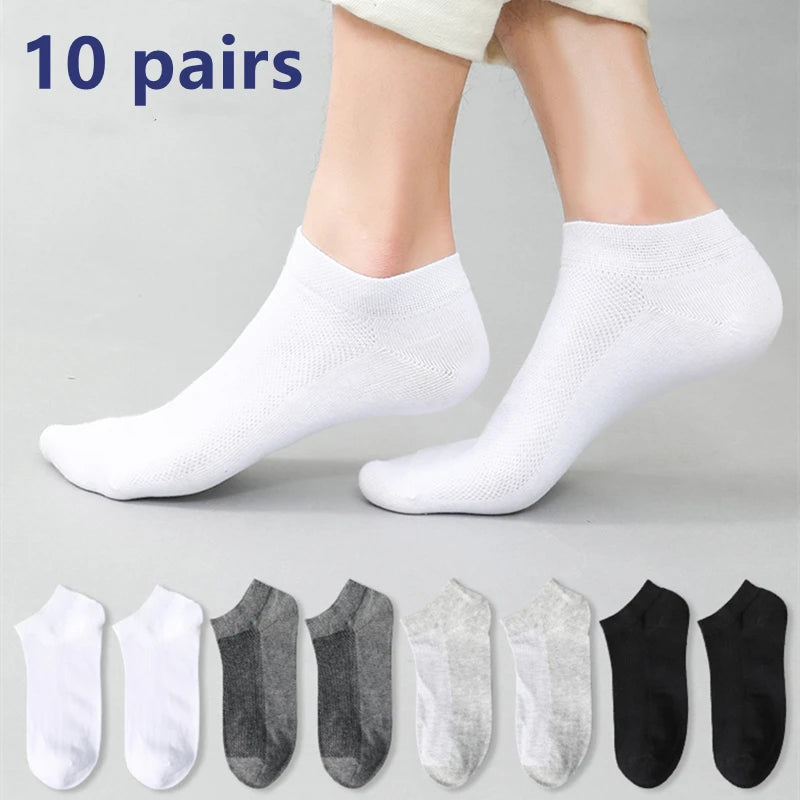 Men's Fashion Cotton Breathable Comfortable Ankle Socks