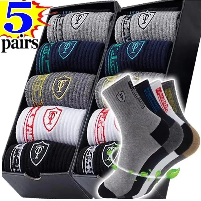 Men's Fashion Cotton Breathable Comfortable Ankle Socks