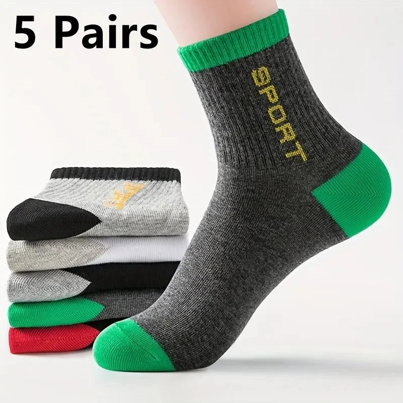 Men's Fashion Cotton Breathable Comfortable Ankle Socks