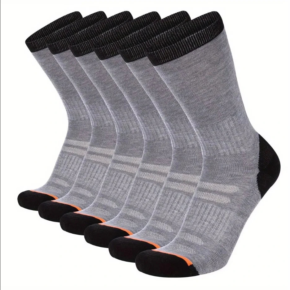 5 Pairs Of Socks, Autumn And Winter Athletic Socks, Sports Trend Socks