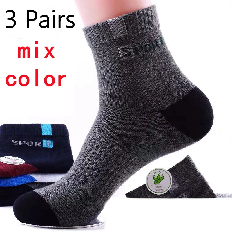 Men's Fashion Cotton Breathable Comfortable Ankle Socks
