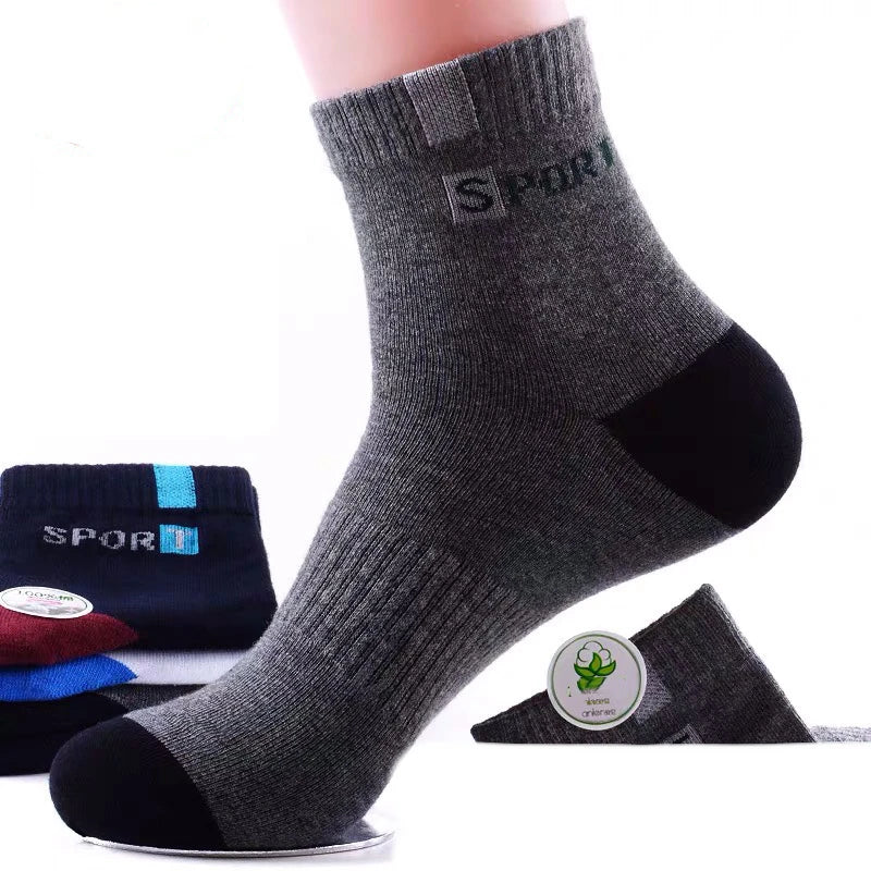 Men's Fashion Cotton Breathable Comfortable Ankle Socks